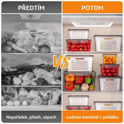 Kelvia™ — Krabičky na čerstvé potraviny s cedníkem